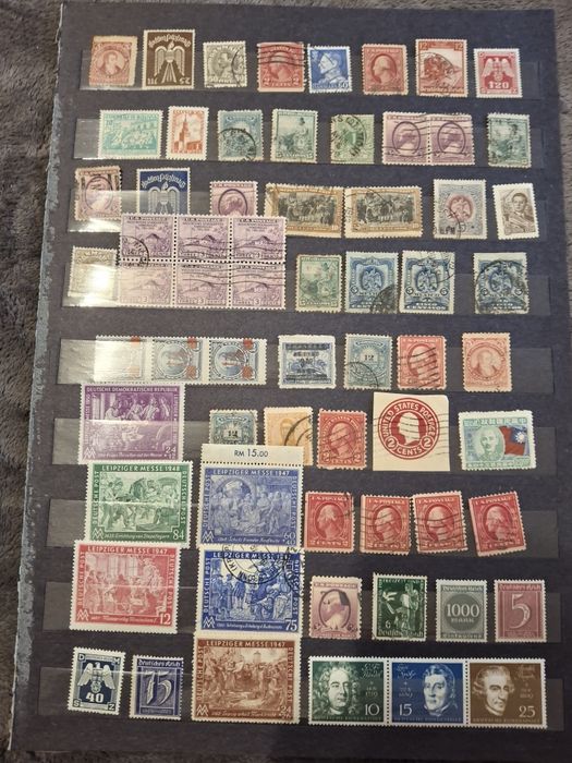 Znaczki pocztowe 2 strony