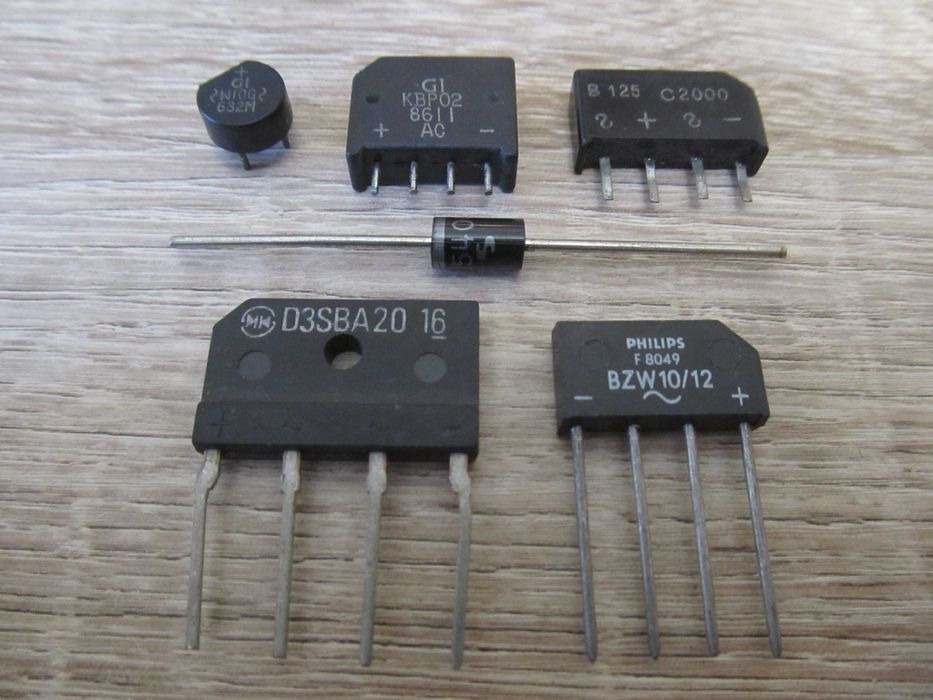 Диодные мосты 1.5/2/10A - 12/125/200/1000V