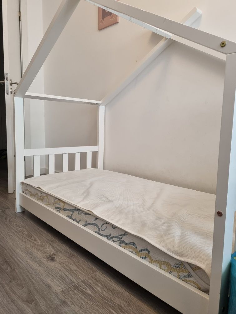 Cama estrutura de criança 70x140 Método Montessori
