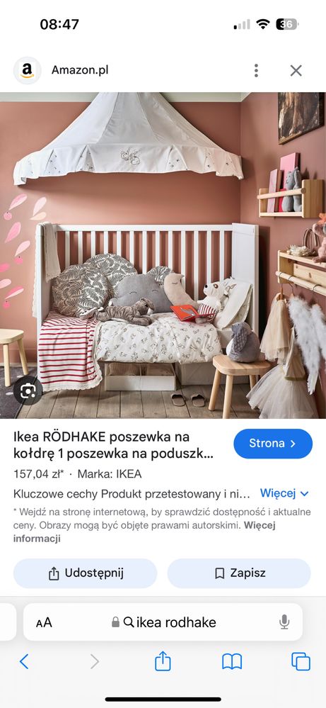 Baldachim ikea rodhake
