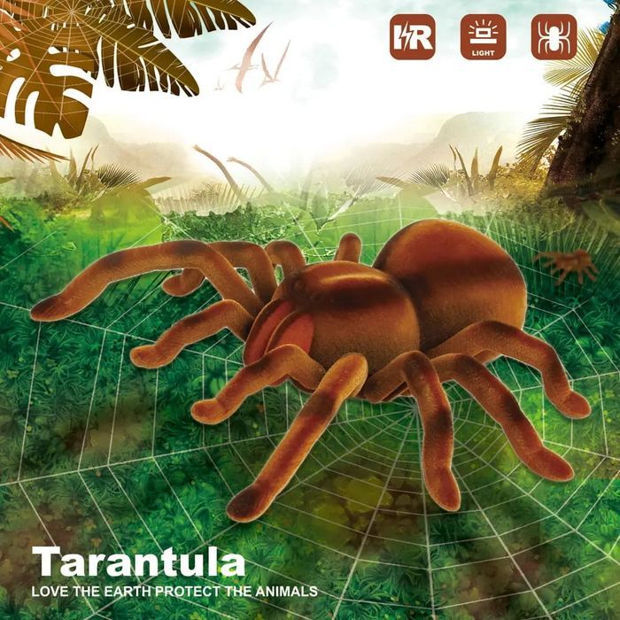 Duży Pająk Zdalnie Sterowany Na Pilot Rc Zabawka Sterowana Tarantula