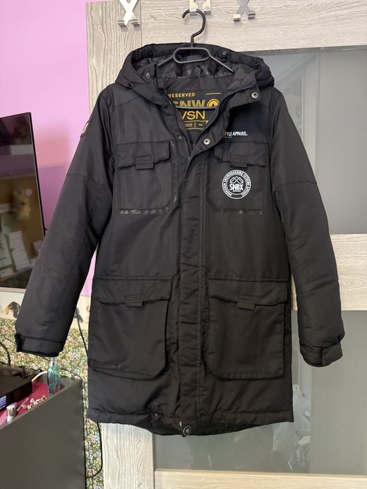 Długa kurtka chłopięca Reserved r.158