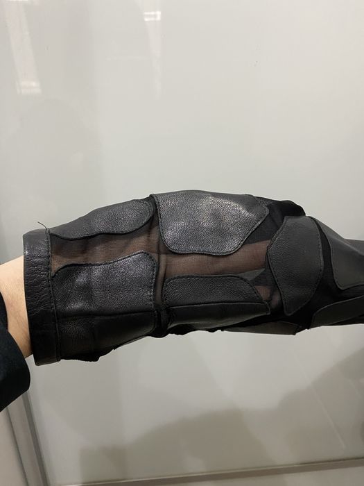 Рубашка з  натуральної шкіри