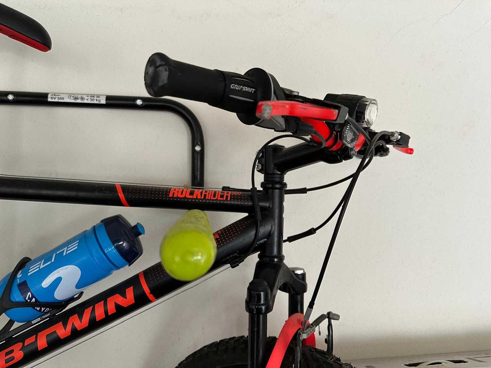 bicicleta criança decathon btwin rockrider 500, roda 24"