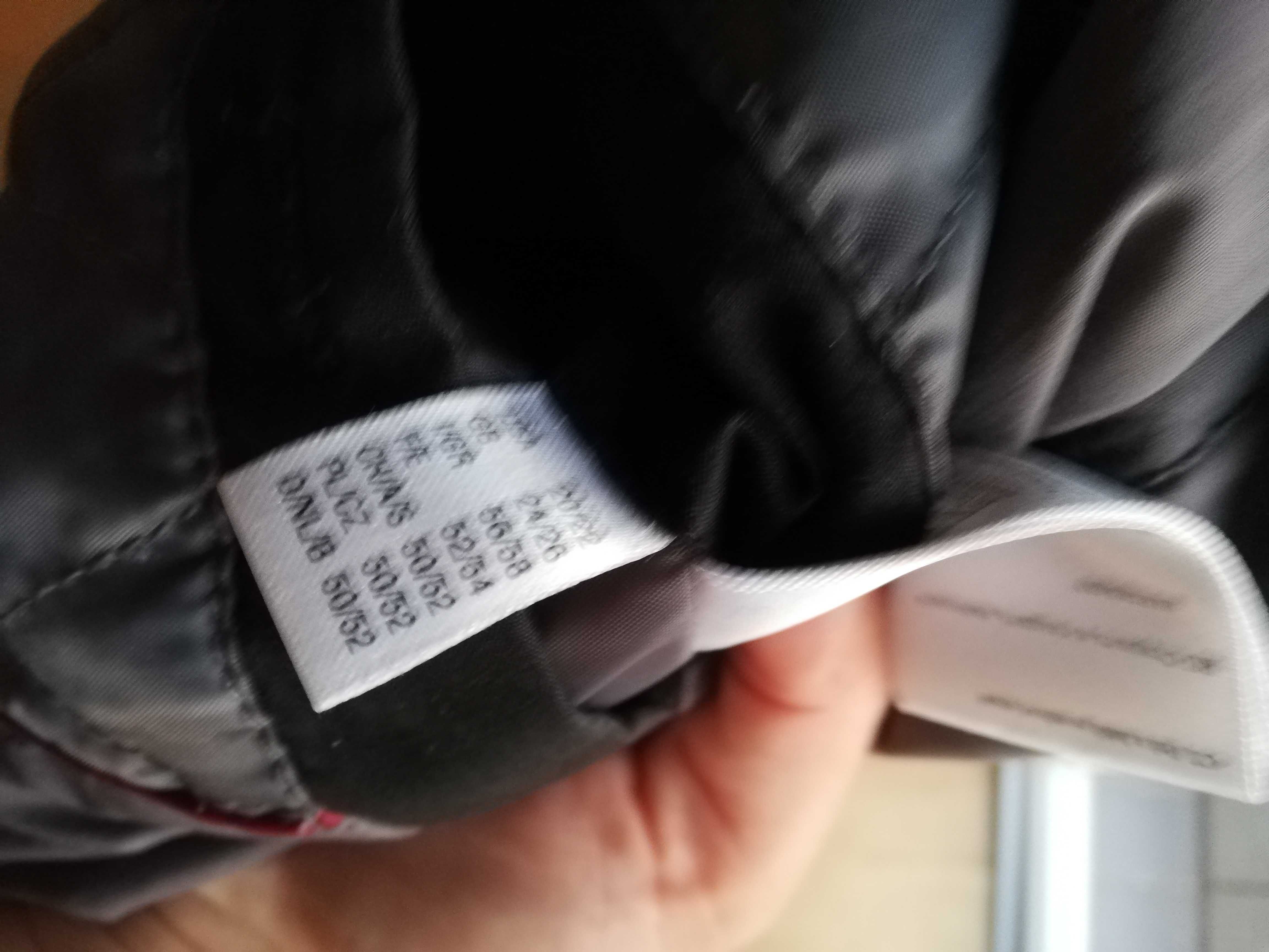 Ulla Popken kurtka prochowiec czarna r. 50/52
