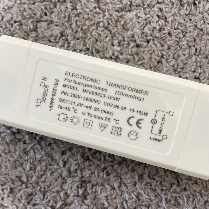 Transformator Elektroniczny halogenowy 10-105W (28)
