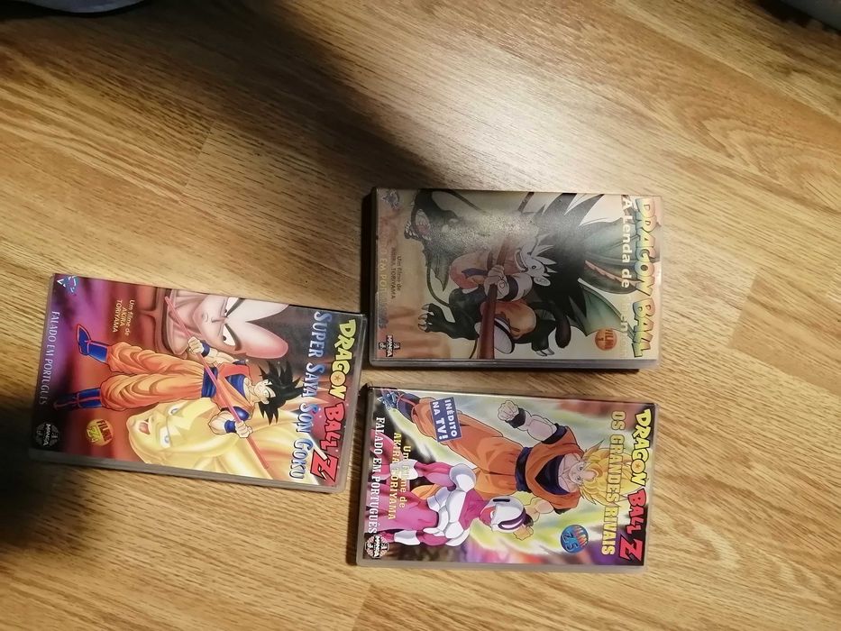 Dragon ball cassetes de video
