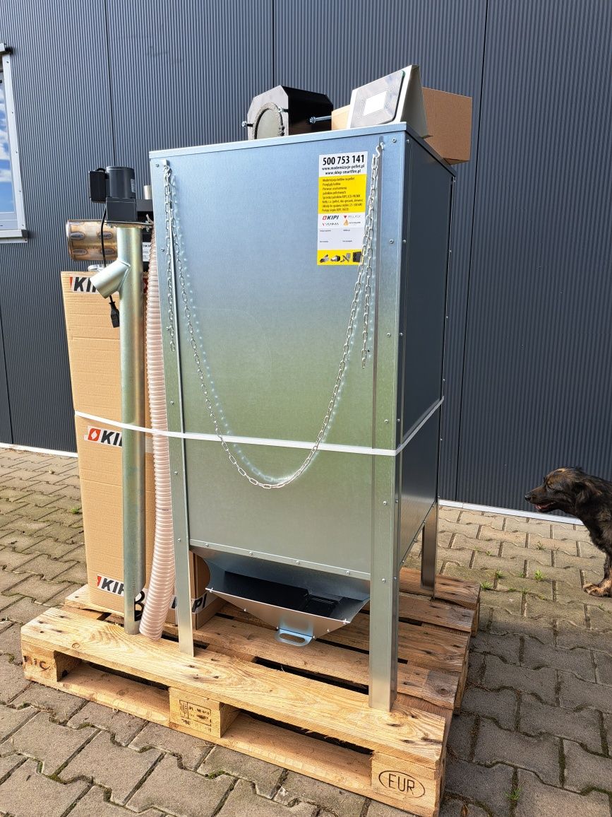 Zestaw do przeróbki pieca kotła na pellet pelety 3-10 kW Kipi Rotary