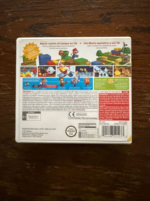 Jogo Nintendo 3DS - Mario 3D Land