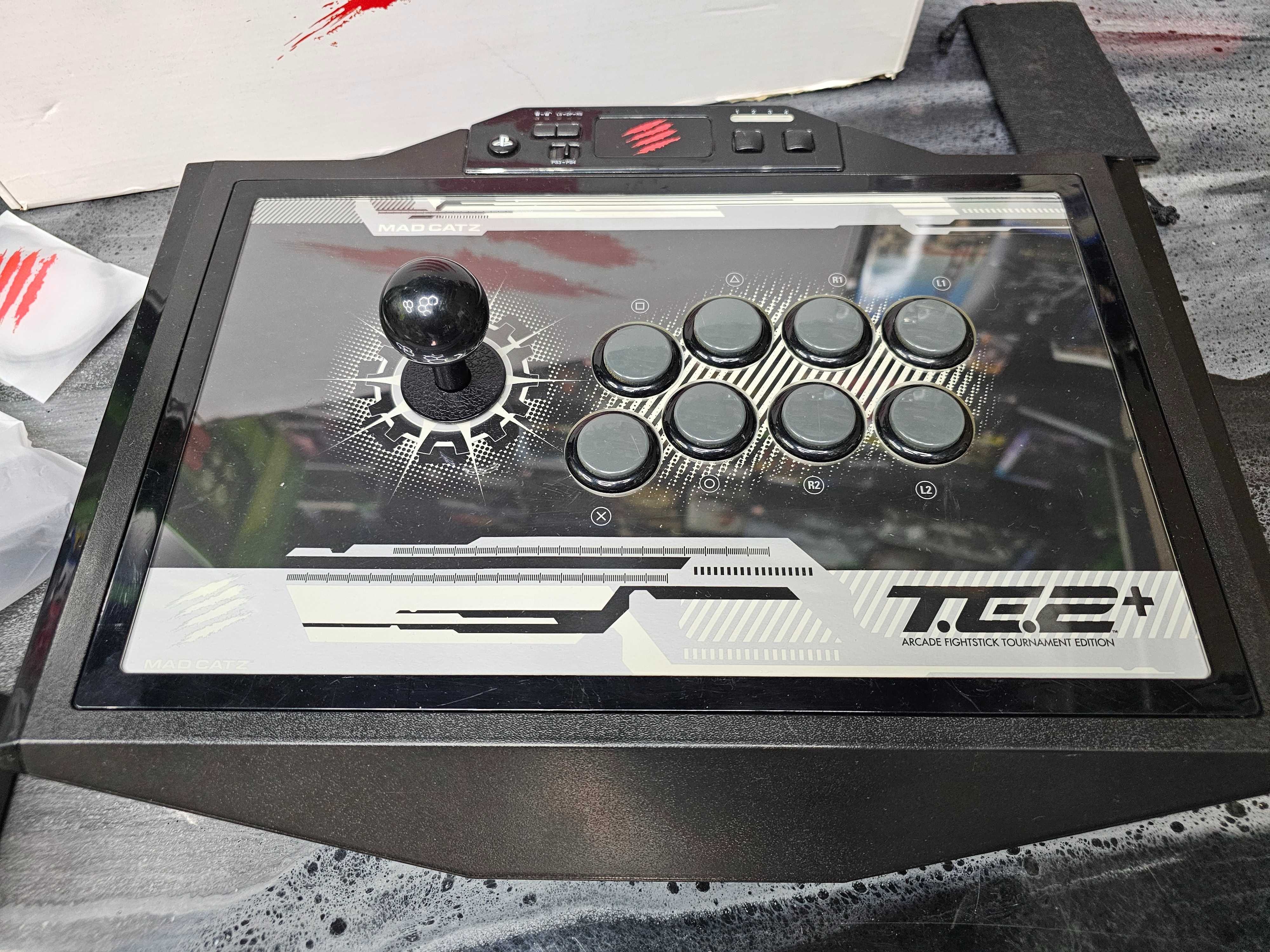 MadCatz Arcade Fight Stick Tournament Edition 2+ T.E.2+ do PS3 PS4
