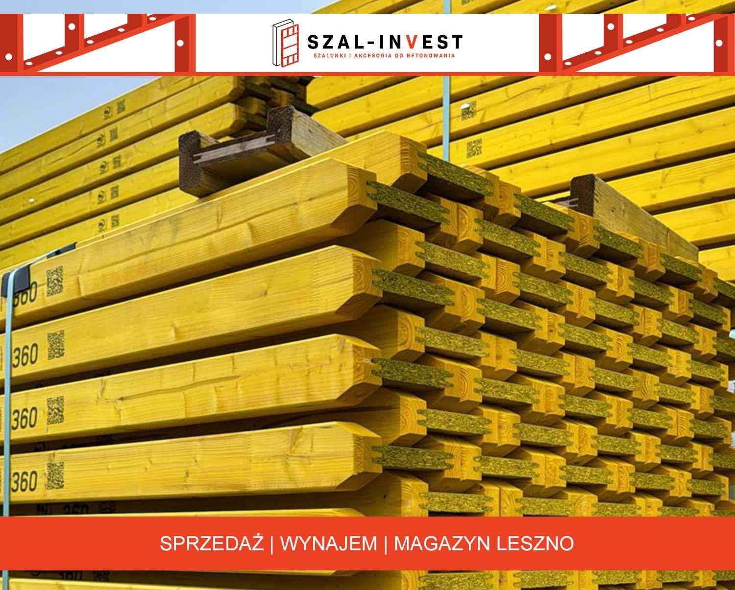 Podpory, Stemple, 3,2m i 3,6m 8KN NOWE Strop Szalunki Dźwigary Głowice