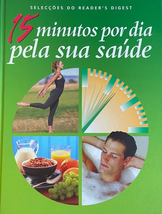 Livro "15 Minutos pela Sua Saúde"