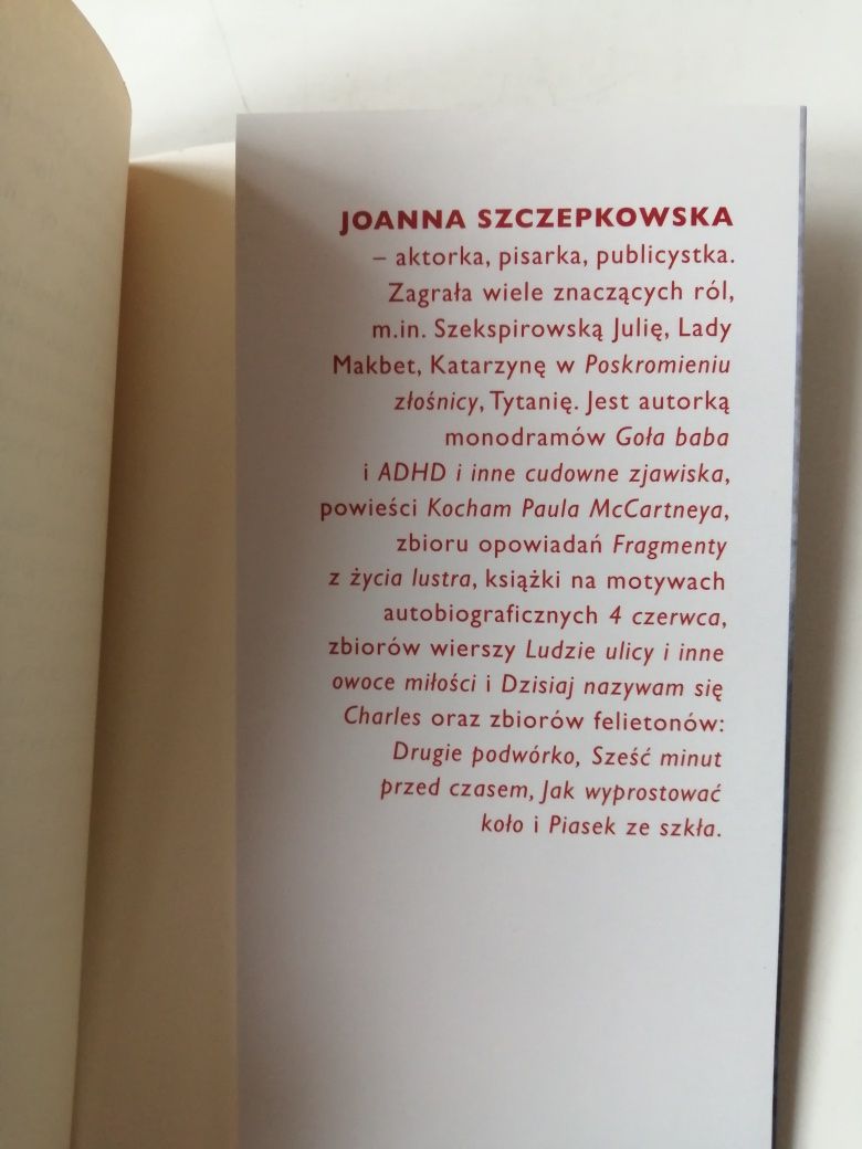Zagrać Marię - Joanna Szczepkowska