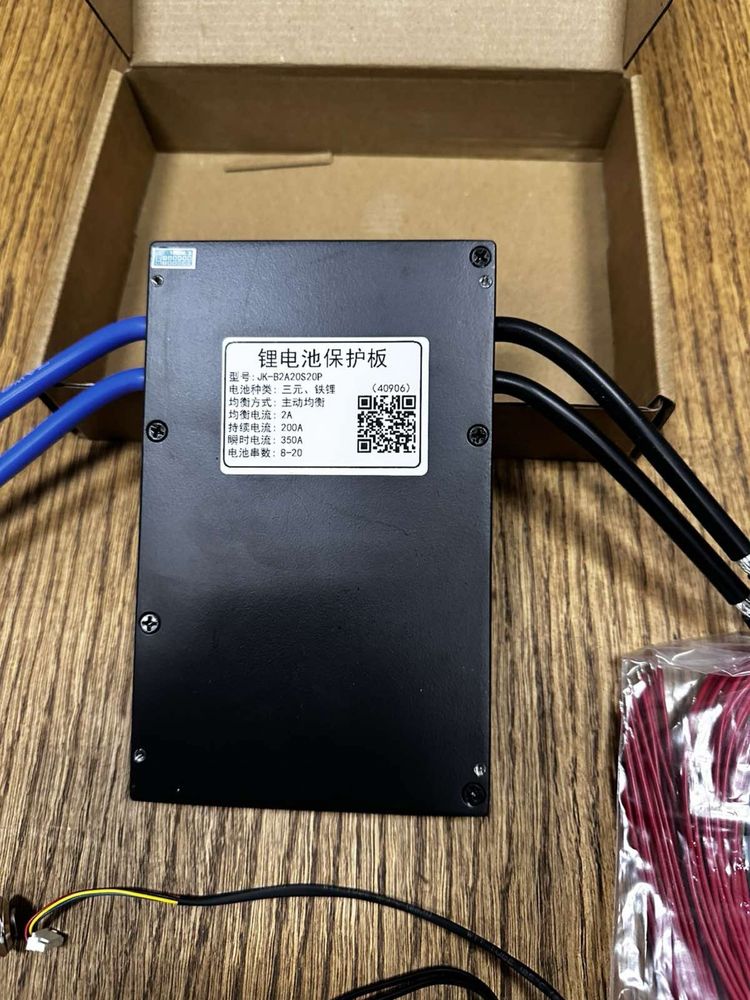 Плата БАЛАНСУВАННЯ! БMС  JK  BMS 8s-20s 350a(пик) B2A20S20P В НАЯВНОСТ