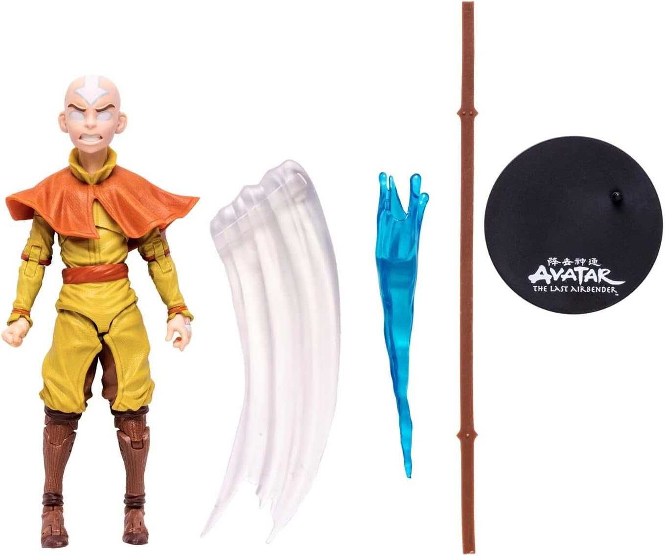 Фігурка Mcfarlane Toys Avatar The last airbender Aang gold-label 18 см