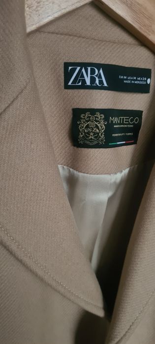 Plasz klasyczny Zara z limitowanejkolekcji premium welna