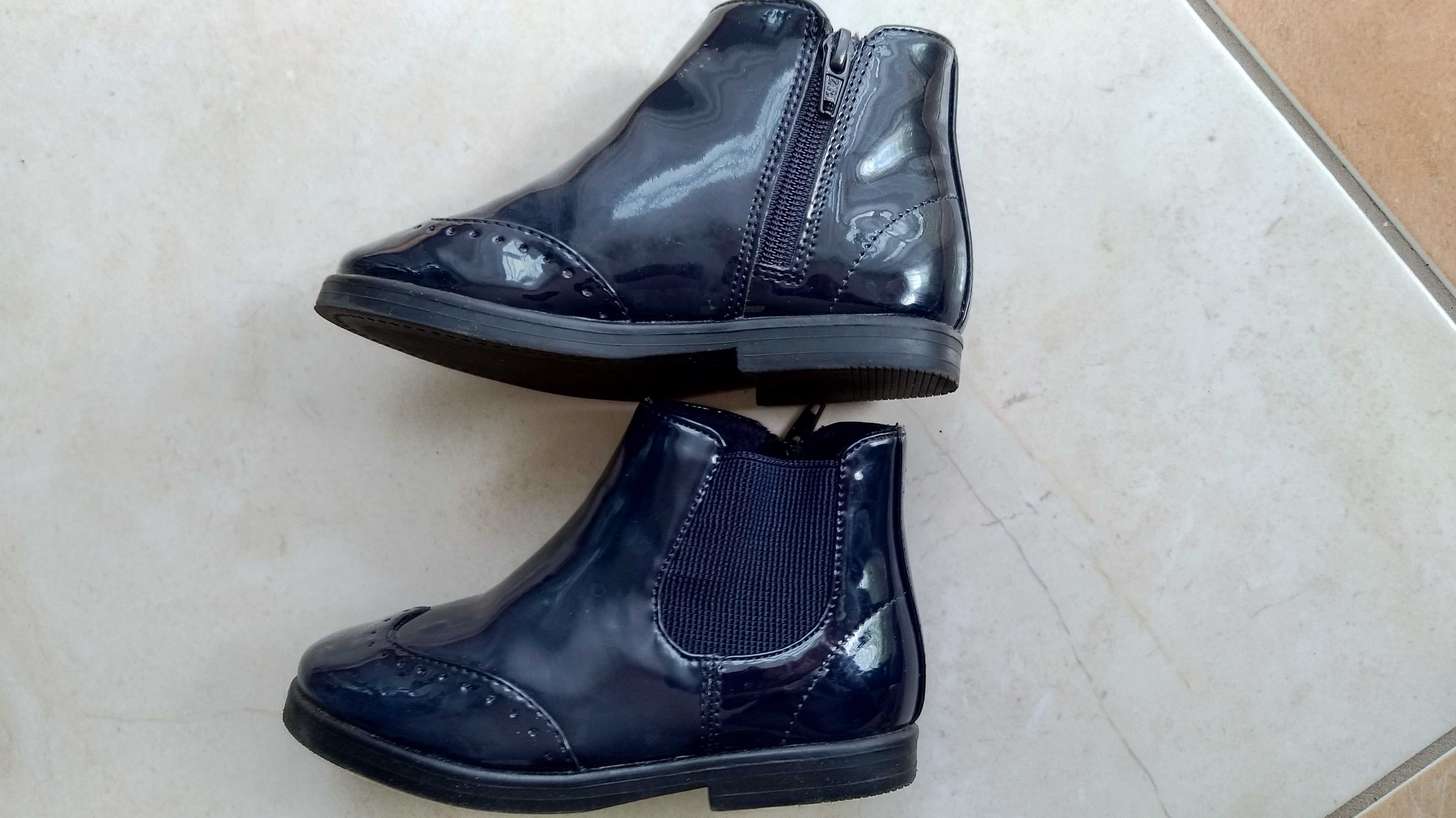 Buty 24 Zara botki sztyblety kozaki