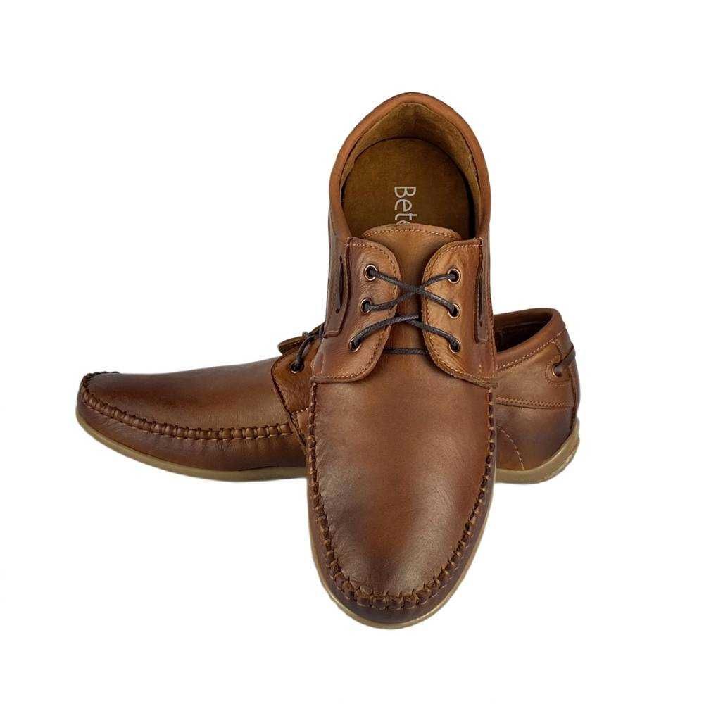 BETELLI Męskie mokasyny podwyższające BARI +6 CM rozmiary 40-44