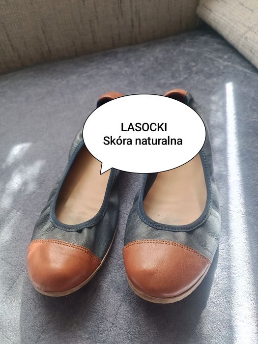 Baleriny damskie firmy LASOCKI roz. 42