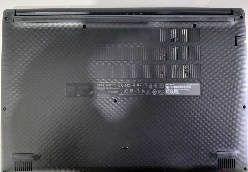 Portátil ACER Aspire 3 N19H1 (Novo]