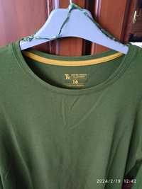 Bluzka damska bawełniana r 40 zielona, uzywana