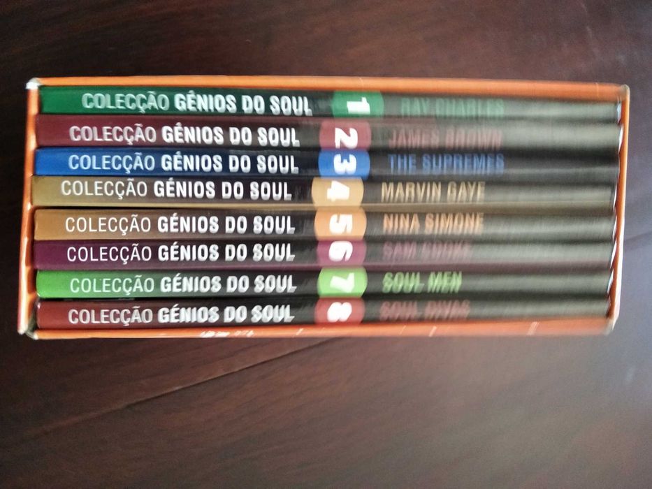 Música - coleção génios do soul