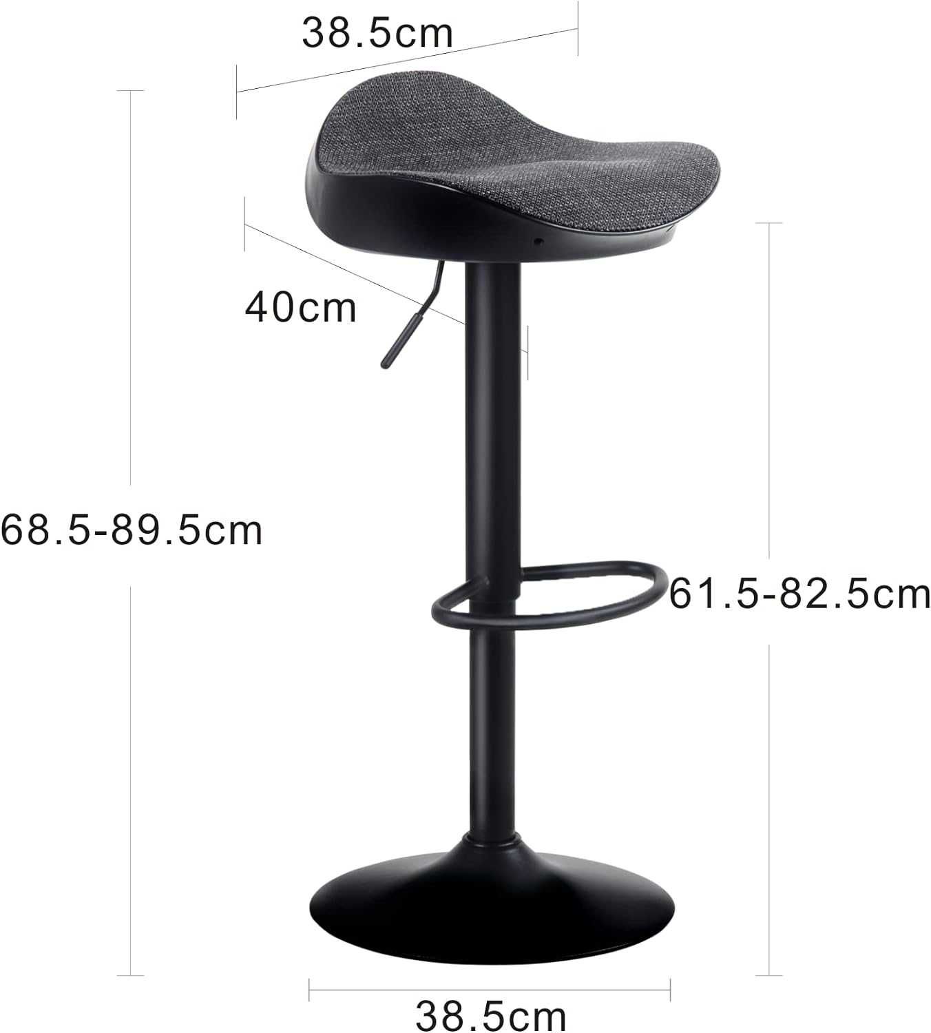 Nowy stołek barowy / krzesło / obrotowe / ergonomiczne / hoker !4690!