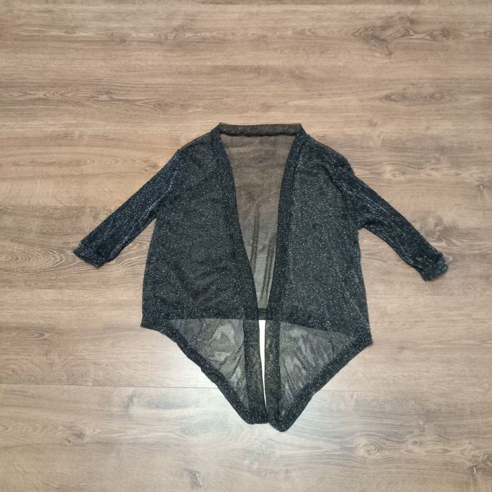 Bolerko  czarne  brokatowe  L /XL