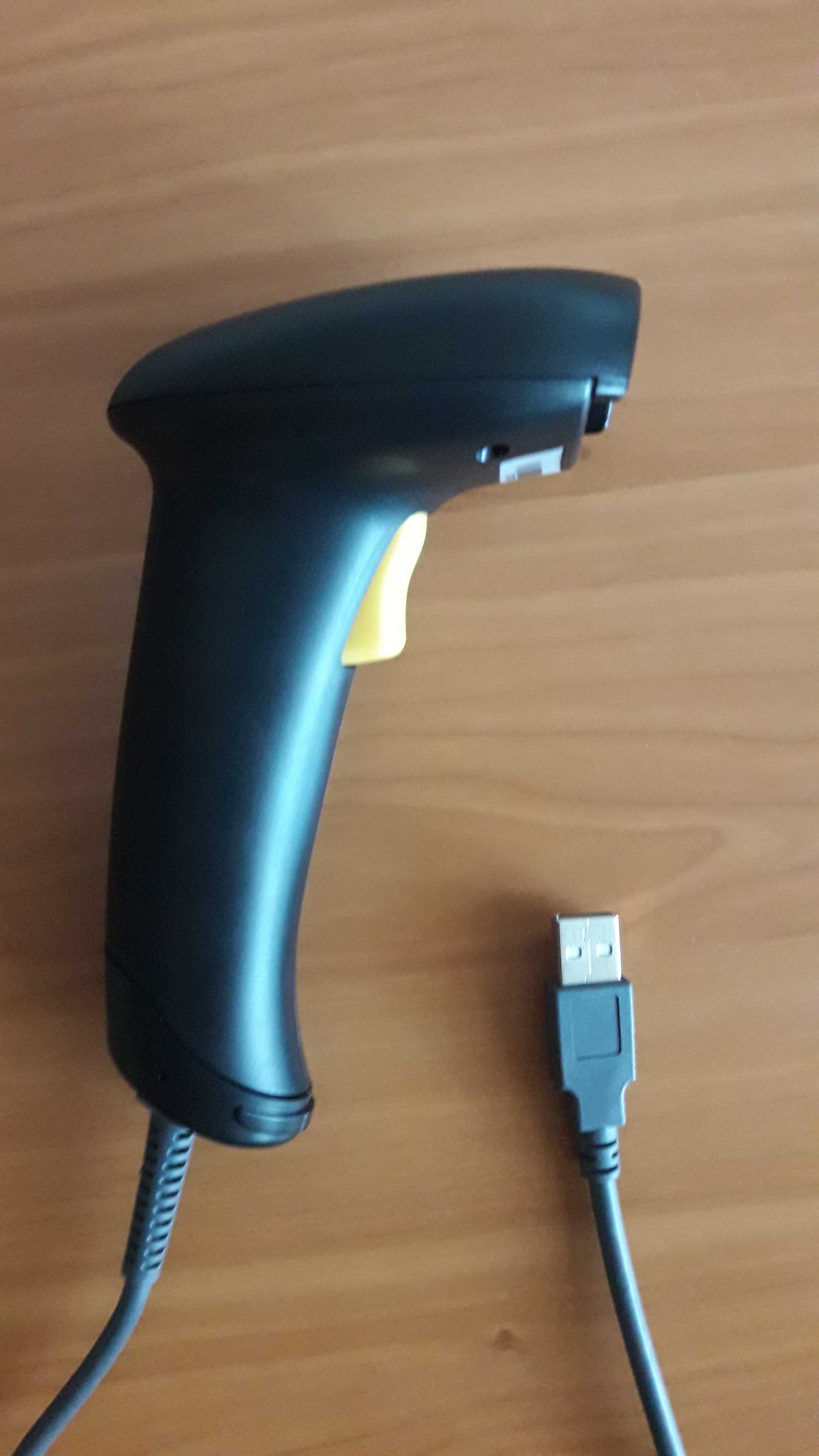 Сканер штрих коду, USB