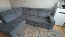Narożnik sofa szary Wajnert