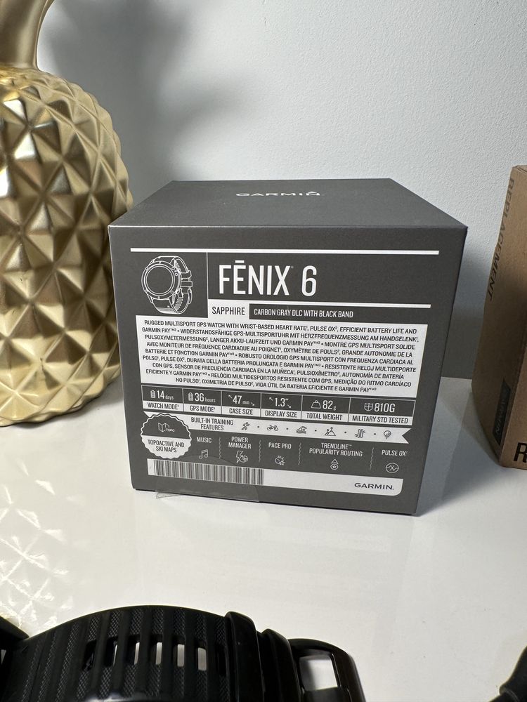 Garmin Fenix 6 Pro Safira