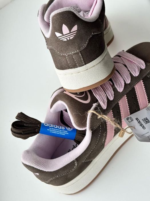 Adidas Campus 00s Dust Cargo Clear Pink HQ4569 / Адідас Кампус Рожеві