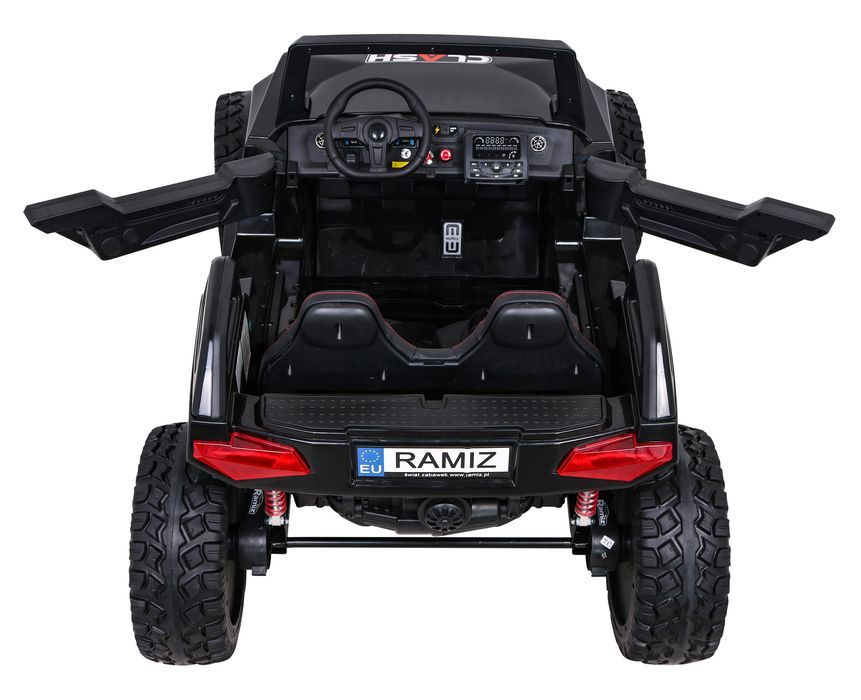 Buggy Clash 2-osobowe czarne auto elektryk dzieci - EkstraZabawki.pl