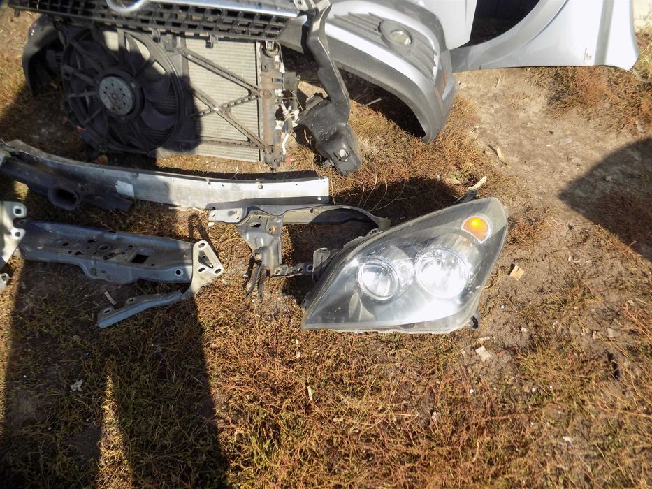Przód kompletny Opel astra H III GTC maska zderzak błotniki lampy Z155