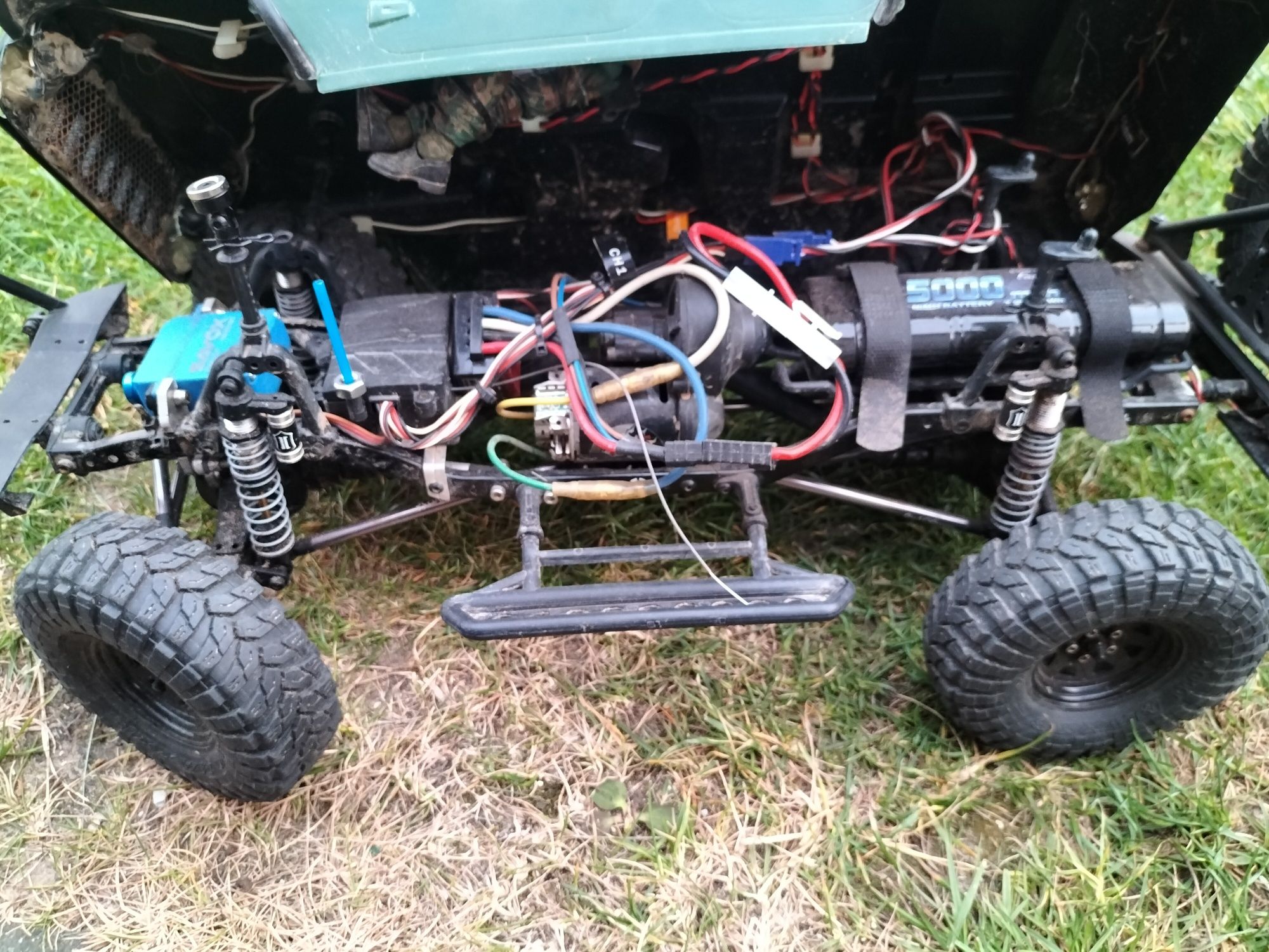 RC Trial Axial SCX10 Jeep Wrangler Rubicon 1/10 Schwarzenegger