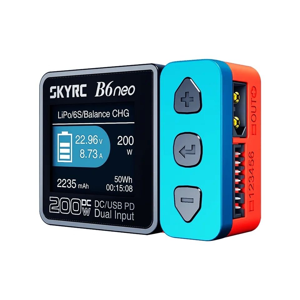 SKYRC B6neo 200w smart charge,зарядний,балансир,бж,для акумуляторів