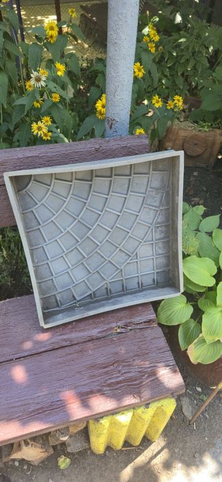 Форма для плитки заливка