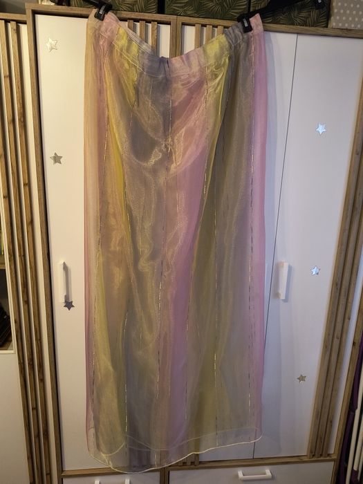 Gotowa firanka satynowa