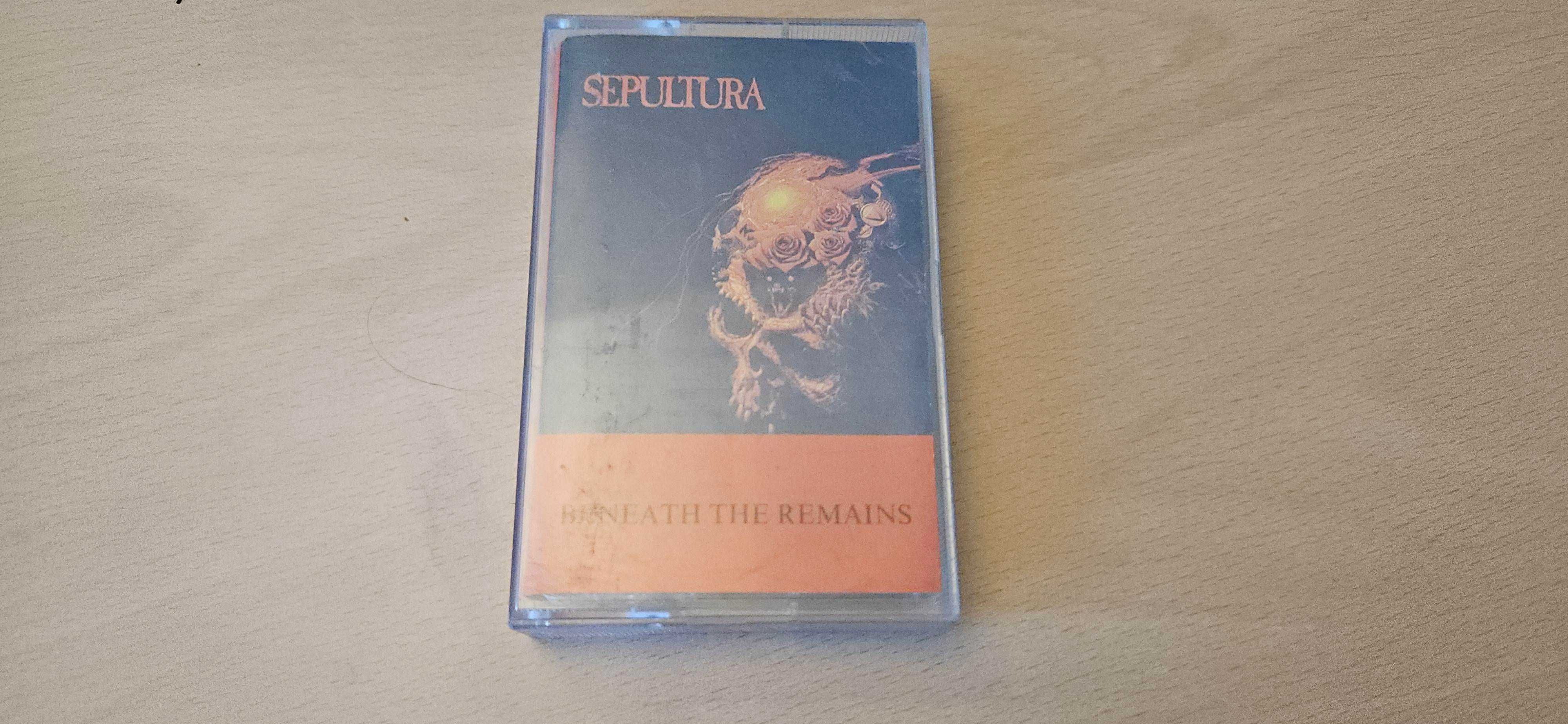 Kaseta Sepultura Beneath the Remains Roadrunner Records Zaiks