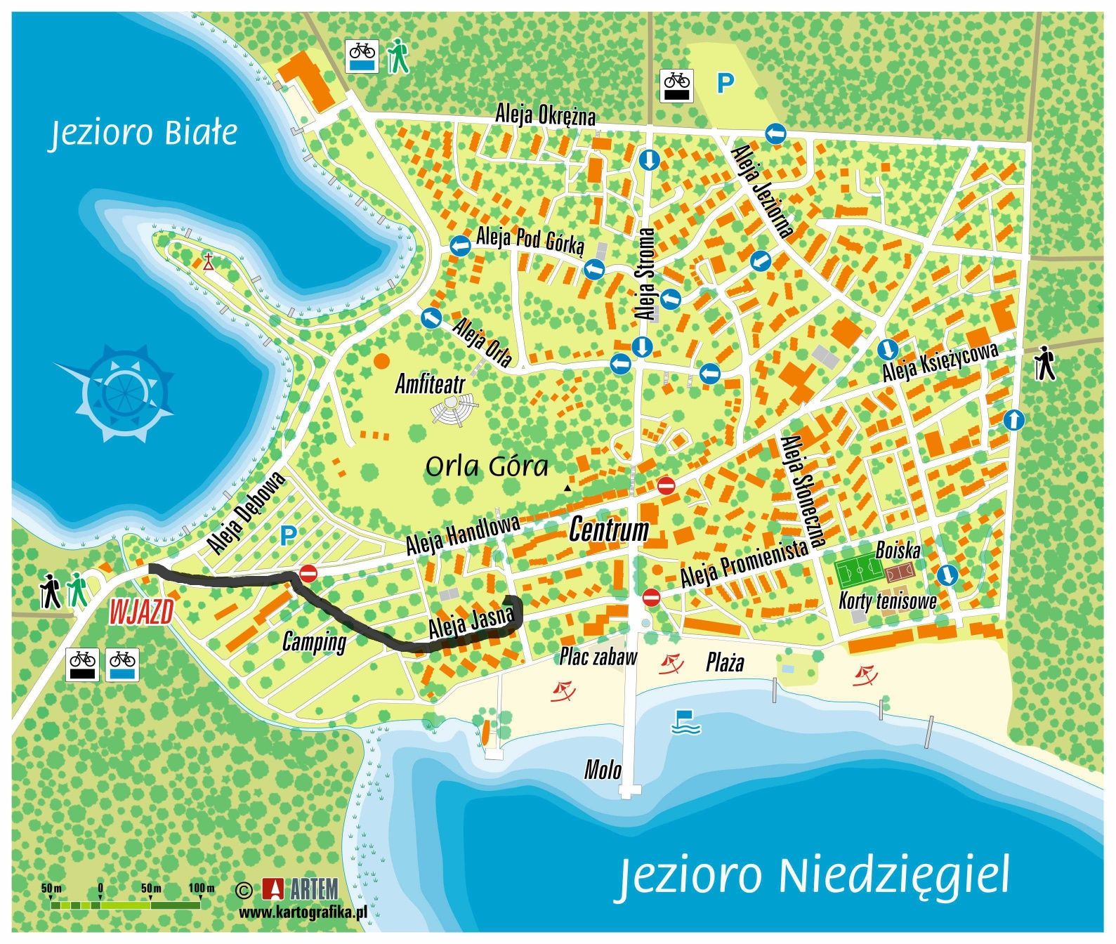 Od 20.08 Skorzęcin domek dwupokojowy, 4 osobowy