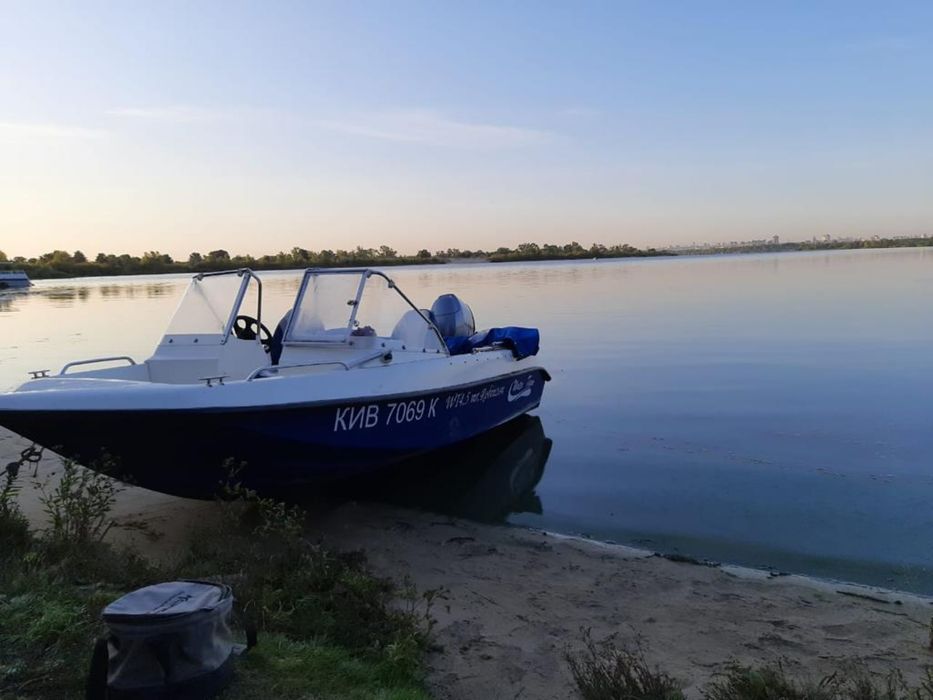 Продам лодку з мотором Yamaha 60 к.с.+ лафет