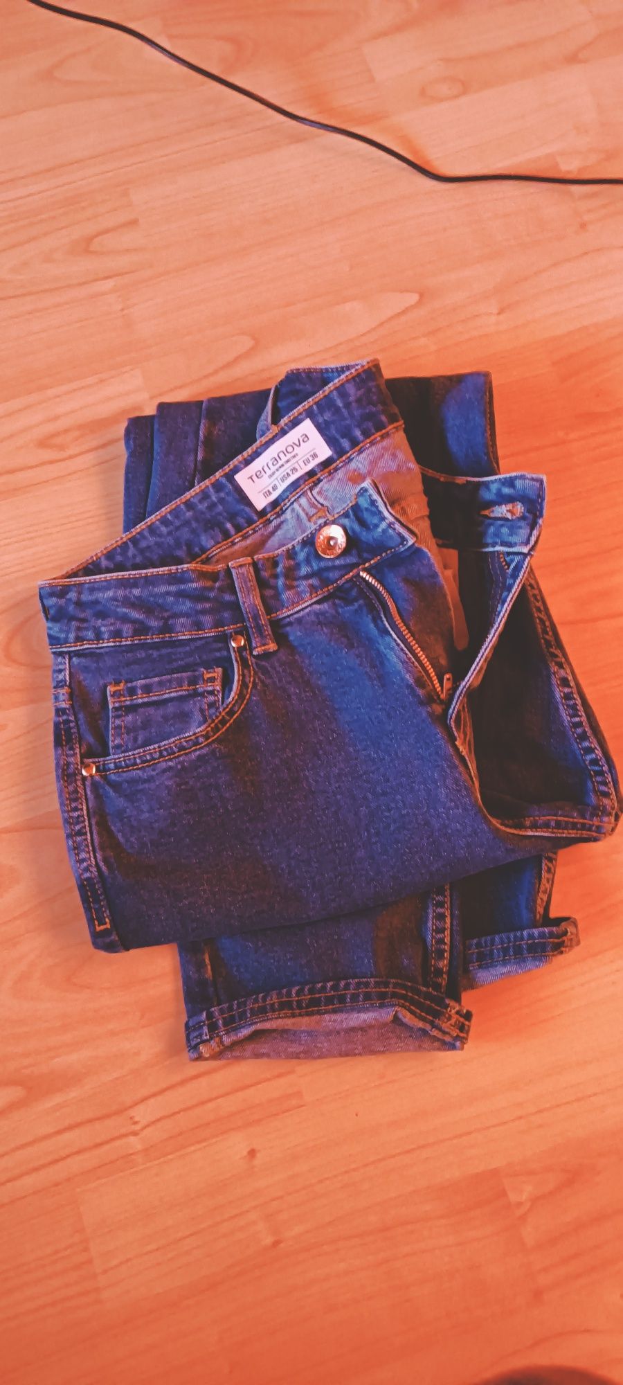 Jeansy w stylu boyfriend , Terranova, rozmiar 36