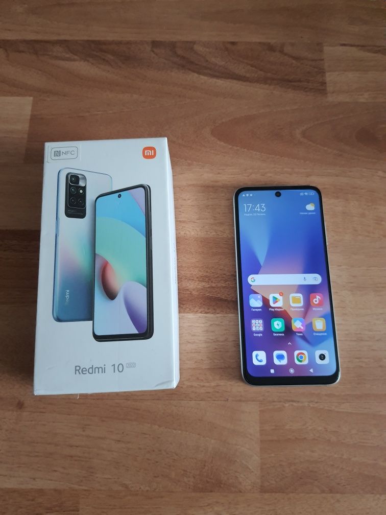 Актуально! Xiaomi Redmi 10 2022 64gb NFC (сяомі редмі 10 2022)смартфон