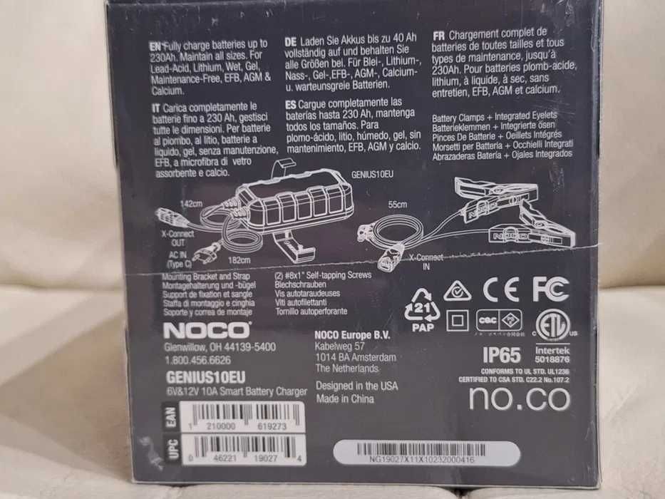 Ładowarka Inteligentna NOCO GENIUS 10 6V 12V 10A