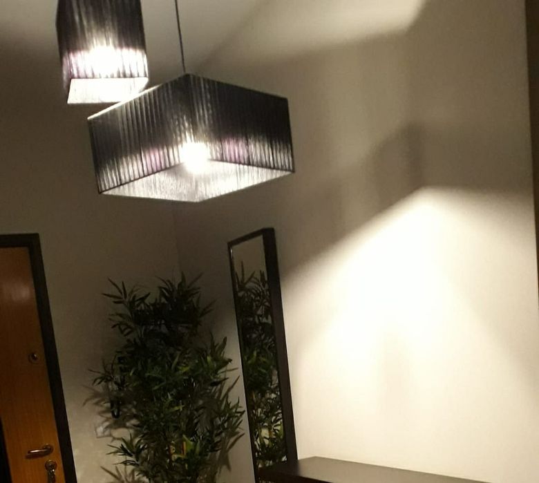 2 abajur preto organza + candeeiro antigo