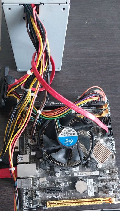 Płyta główna 16GB ram Procesor i5-4570 3,2Ghz + zasilacz 385W