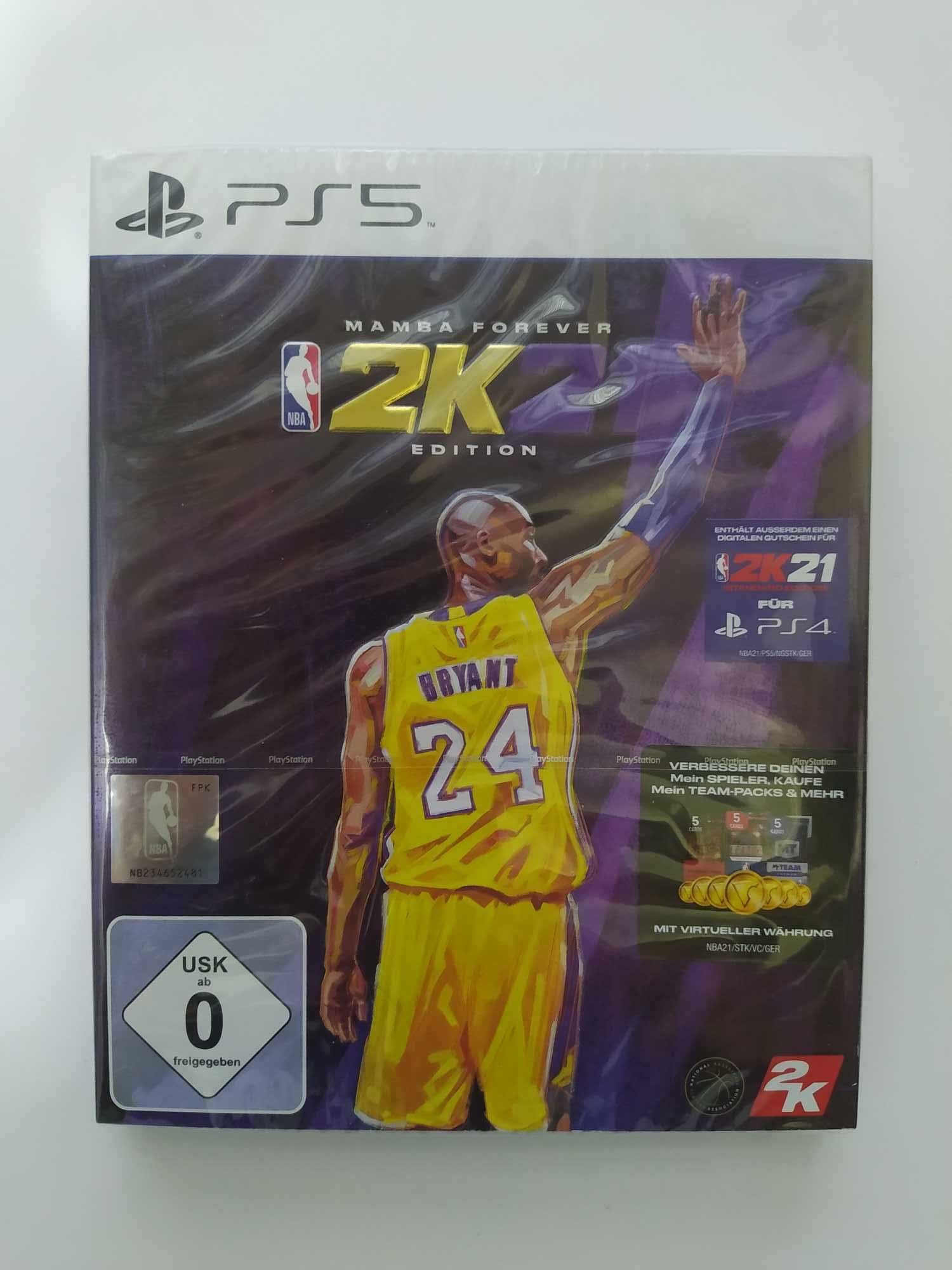 NOWA NBA 2K21 Mamba Forever Edition PS5 Angielska wersja gry