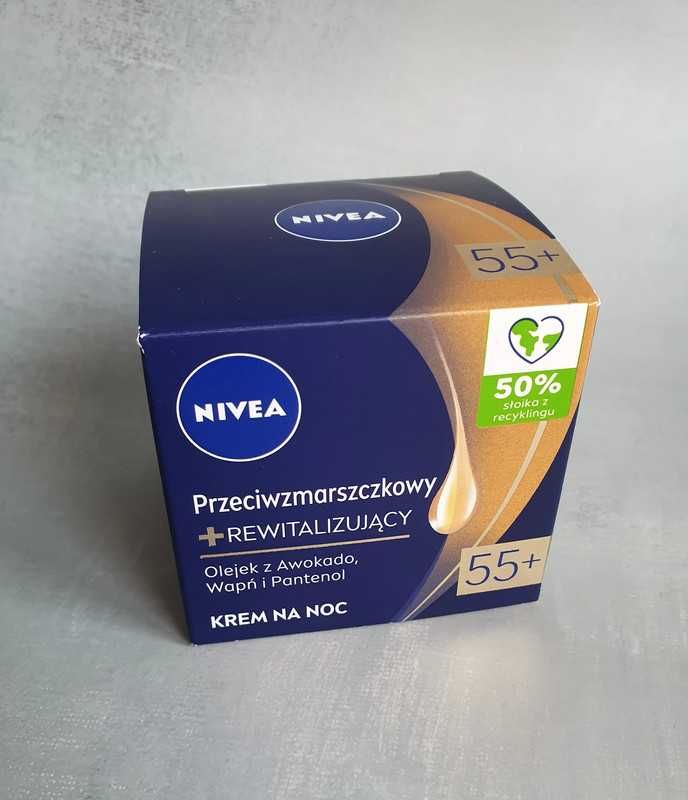 Krem Nivea na noc 55+ Krem Nivea na dzień 55+