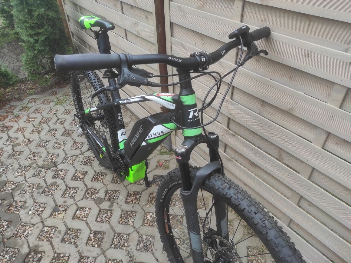 Rower elektryczny E-bike, Yamaha Raymon E-Sewen Roy 4,5