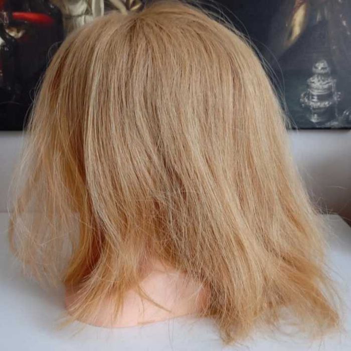 Blond peruka z włosów naturalnych azjatyckich